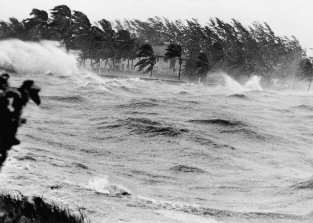 1923: Four hurricanes hit the US